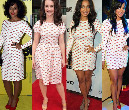 So out of Tracee Ellis Ross Kristin Davis and LaLa Vasquez who rocked